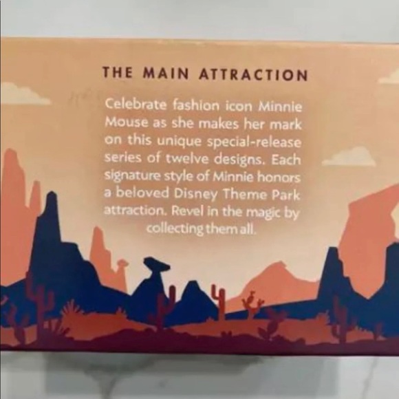 Big Thunder Mountain Railroad Magic Band Minnie Mouse Main Attraction Magicband - Picture 2 of 7